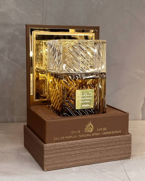Lattafa Khamrah Qahwa For Unisex Eau De Parfum Spray, 3.4 Ounce